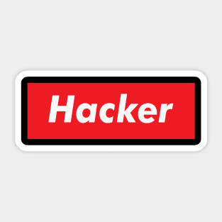Cool Hacker Design Sticker